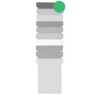 Nobo T-Kaarten Maat 1.5 Groen (100)