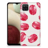 Samsung Galaxy A12 | Siliconen Case | Pink Macarons