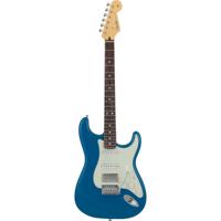 Fender Made in Japan Hybrid II Stratocaster HSS RW Forest Blue elektrische gitaar met gigbag