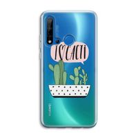 I love cacti: Huawei P20 Lite (2019) Transparant Hoesje I love cacti: Huawei P20 Lite (2019) Transparant Hoesje