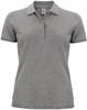 Clique 028265 Classic OC Polo Ladies - Grijsmelange - XXL