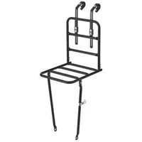 Voordrager Basil Front Carrier L - Mat Zwart