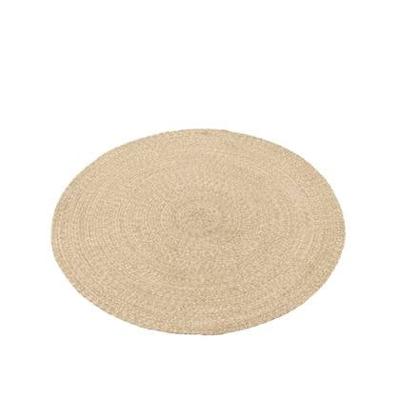J-line - Tapijt Miami Outdoor Polyester Naturel Medium - 150x150x2cm
