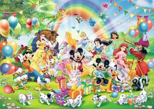 Disney Mickey is Jarig Puzzel 1000 Stukjes