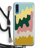 Baar B: Samsung Galaxy A50 Transparant Hoesje met koord Baar B: Samsung Galaxy A50 Transparant Hoesje met koord