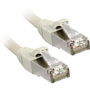 LINDY 47244 RJ45 Netwerkkabel, patchkabel CAT 6 F/UTP 2.00 m Grijs Snagless 1 stuk(s)