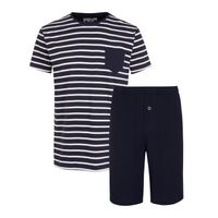 Jockey Cotton Nautical Stripe Short Pyjama 3XL-6XL - thumbnail