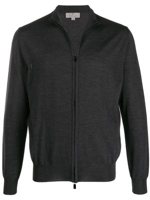 Canali cardigan à fermeture zippée - Gris