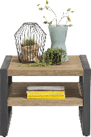 Happy@home Brooklyn hoektafel 55 x 55 cm + 1 niche