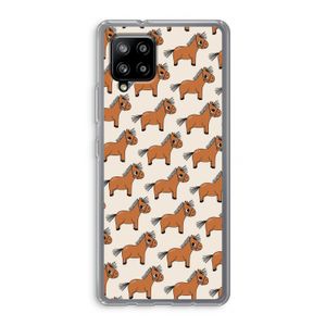 Pony: Samsung Galaxy A42 5G Transparant Hoesje