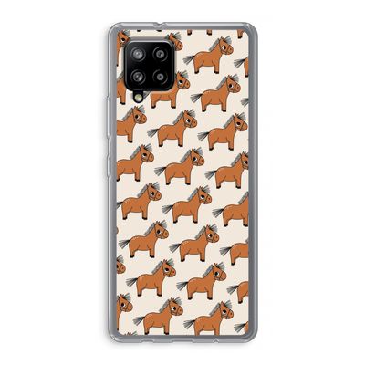 Pony: Samsung Galaxy A42 5G Transparant Hoesje