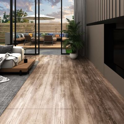 VidaXL Vloerplanken zelfklevend 5,21 m² 2 mm pvc woodwash