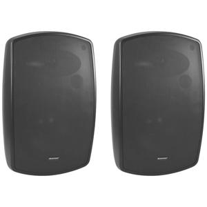 Omnitronic OD-8 On-Wall speaker Zwart 120 W 30 Hz - 20000 Hz 2 stuk(s)