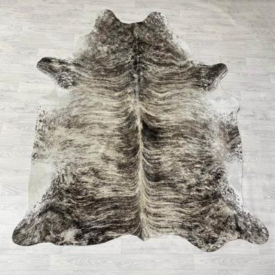 Koeienhuid bruin beige wit brindle 230x185cm M/L
