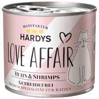 Hardys Love Affair kip met garnalen natvoer kat (blik) 24 x 200 g Hardys Love Affair kip met garnalen natvoer kat (blik) 24 x 200 g