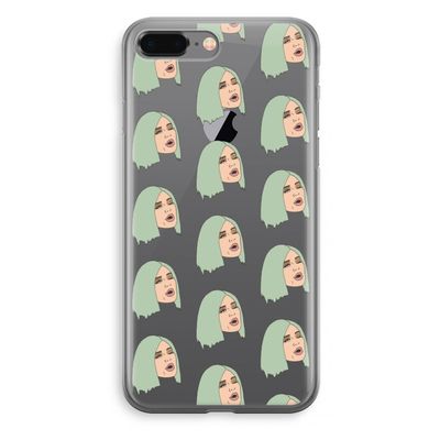 King Kylie: iPhone 8 Plus Transparant Hoesje