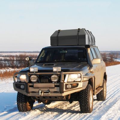 600 L Dakkoffer voor Auto Dakkoffer Waterdicht met 6 Deurhaken Cijferslot Antislip Mat en Draagtas voor Auto's Bestelwagens SUV's