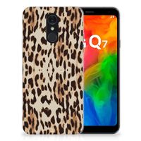 LG Q7 TPU Hoesje Leopard - thumbnail