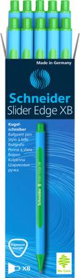 10x Schneider Slider Edge XB balpen groen