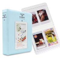 64 zakken naam kaart stukken voor Fujifilm Instax Mini 8/7s/70/25/50s/90 (hemelsblauw)