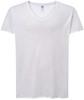 JHK 603 Ladies´ Curves Slub T-Shirt - White - XL