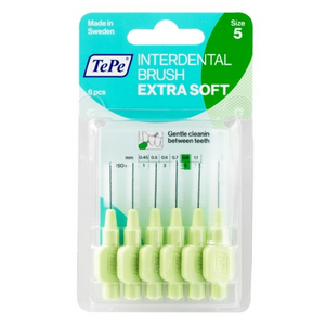 TePe Interdentale Ragers Extra Soft 0.8 mm groen - 6 stuks