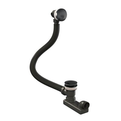 Badafvoer met Overloop Brauer Gunmetal Edition Geborsteld Gunmetal Brauer