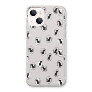 Miauw: iPhone 13 Transparant Hoesje