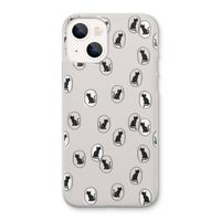 Miauw: iPhone 13 Transparant Hoesje