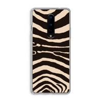 Arizona Zebra: OnePlus 8 Transparant Hoesje