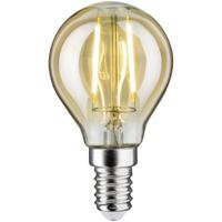 Paulmann 28712 LED-lamp Energielabel F (A - G) E14 Kogel 4.7 W = 37 W Goud (Ø x h) 45 mm x 78 mm 1 stuk(s)