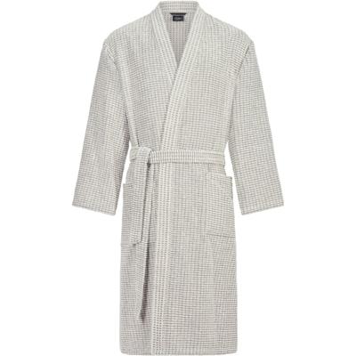 Cawö Cawo Heren Home Kimono, extra licht S 6536 natur-stein