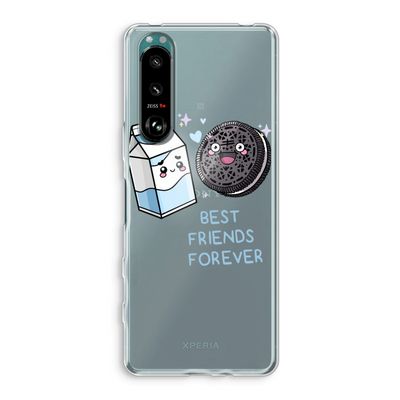 Best Friend Forever: Sony Xperia 5 III Transparant Hoesje