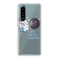 Best Friend Forever: Sony Xperia 5 III Transparant Hoesje