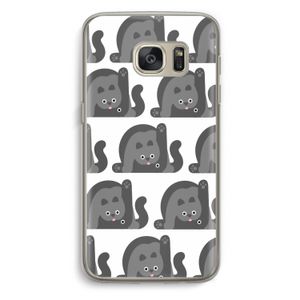 Cats: Samsung Galaxy S7 Transparant Hoesje