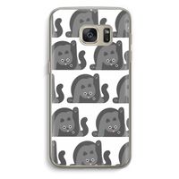 Cats: Samsung Galaxy S7 Transparant Hoesje