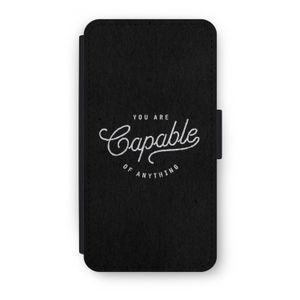 Capable: iPhone X Flip Hoesje