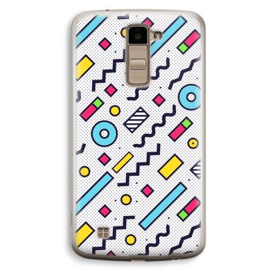 8-bit N°8: LG K10 (2016) Transparant Hoesje