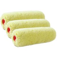 Sorex Muur vacht verfroller - 3x - Polyacryl - 8,8 x 18 cm - Verfspullen - Schildersbenodigheden