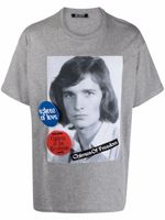 Raf Simons t-shirt à imprimé Chimes of Freedom - Gris Raf Simons t-shirt à imprimé Chimes of Freedom - Gris
