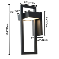 Huwai Wandlamp Buiten - thumbnail