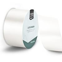 Vaessen Creative • satijnlint 20mx50mm wit