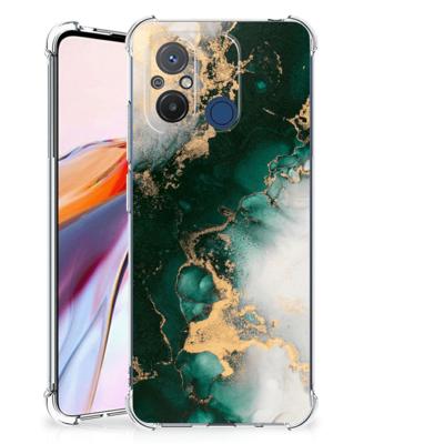 Anti-Shock Hoesje voor Xiaomi Redmi 12C Marmer Groen Anti-Shock Hoesje voor Xiaomi Redmi 12C Marmer Groen
