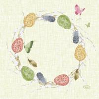 Duni Servetten Joyful Spring 33x33cm