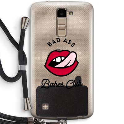 Badass Babes Club: LG K10 (2016) Transparant Hoesje met koord