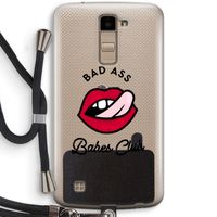 Badass Babes Club: LG K10 (2016) Transparant Hoesje met koord
