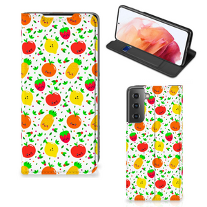 Samsung Galaxy S21 Flip Style Cover Fruits