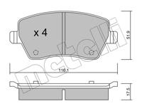 Metelli Remblokset 22-0485-0 - thumbnail