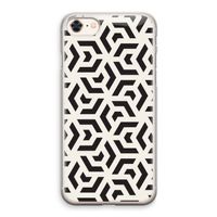 Crazy pattern: iPhone 8 Transparant Hoesje
