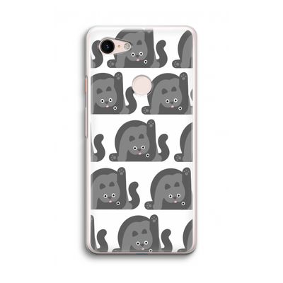 Cats: Google Pixel 3 Transparant Hoesje
